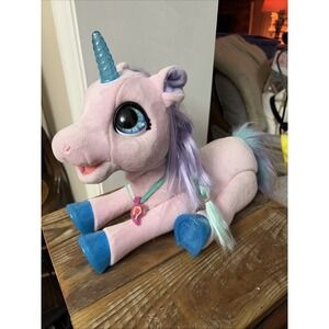 FurReal Blossom My Bestiecorn Interactive Plush Pet Toy EUC Tested